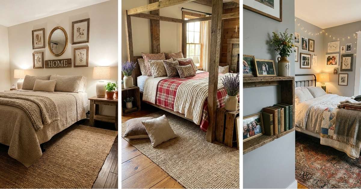 21 Cozy Farmhouse Bedroom Ideas That Feel Like a Country Escape