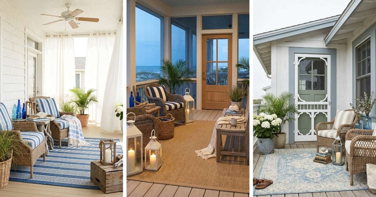 Coastal Front Porch Styling Ideas