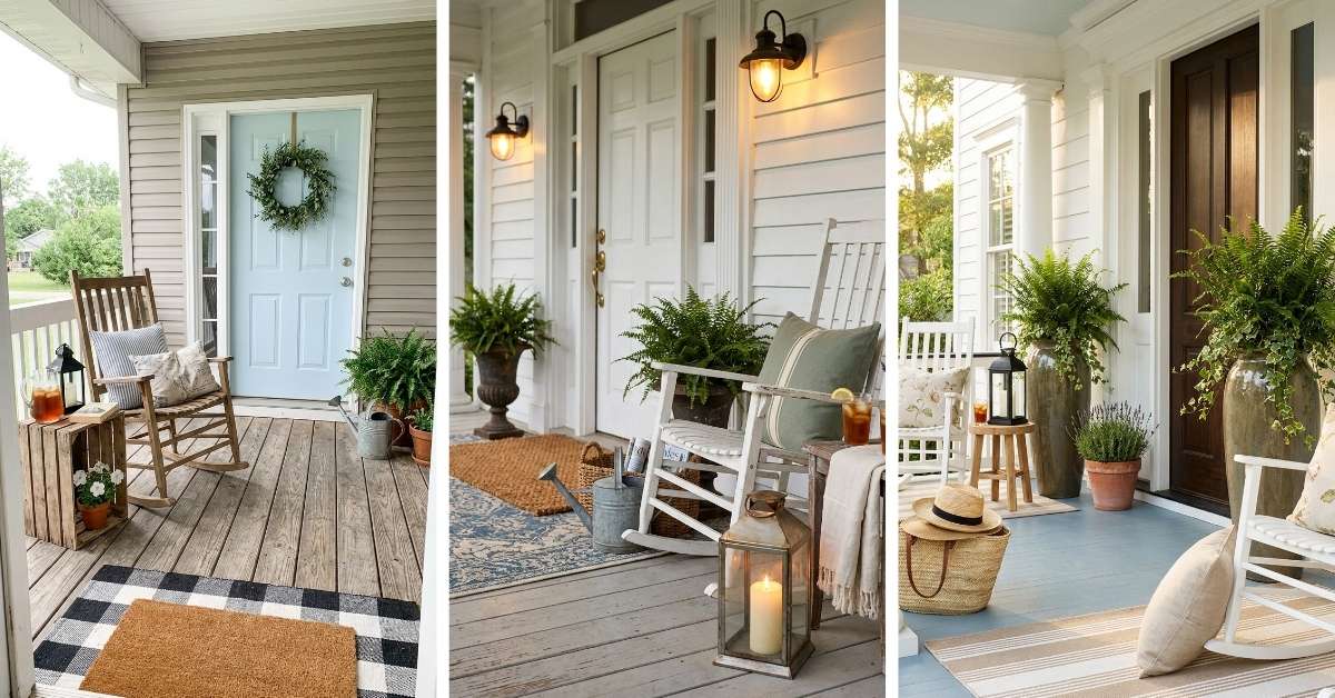 Charming Farmhouse Front Porch Summer Styling Ideas That Feel Southern Living