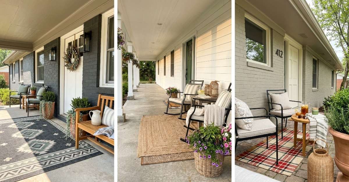 Charming Summer Front Porch Styling Ideas That Refresh Ranch Homes