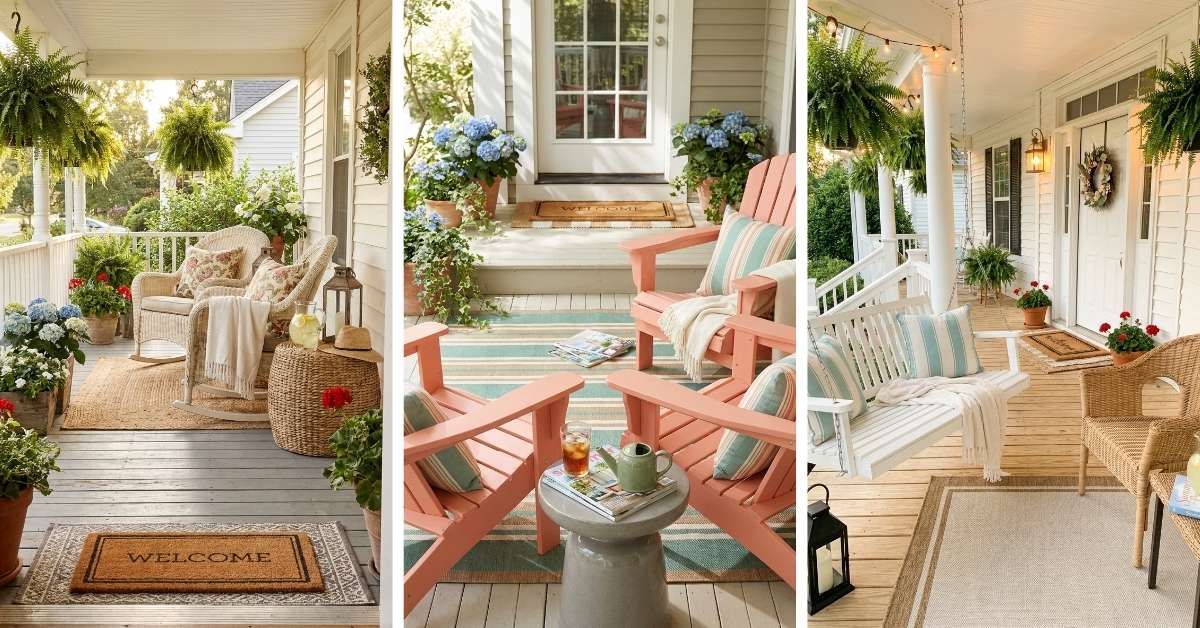 Charming Front Porch Chair and Seating Ideas That Invite You Out