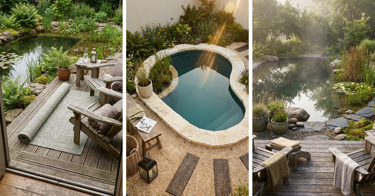 Lush Natural Swimming Pool Ideas for a Serene Backyard