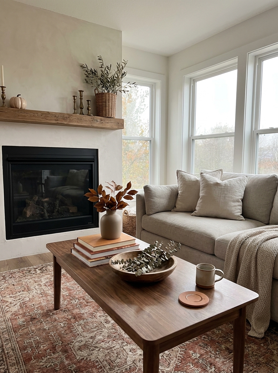 Add Small Touches of Brass, Wood, and Ceramic