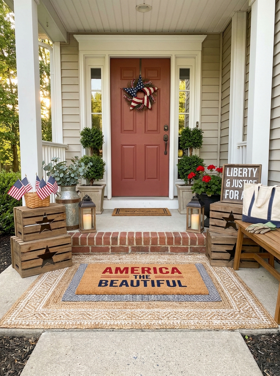 Patriotic Wind Spinners That Add Movement Without the Mess
